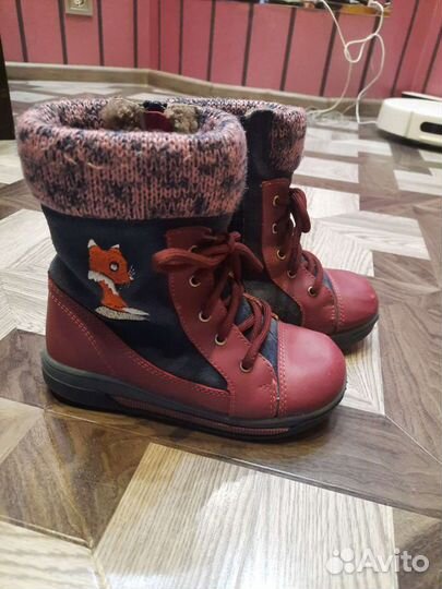 Ботинки зимние для девочки