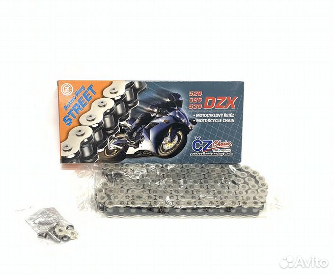 Цепь привода CZ Chains 525 DZX X-Ring - 122