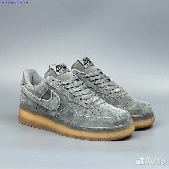 Кроссовки Nike Air Force 1 Grey (Арт.21181)