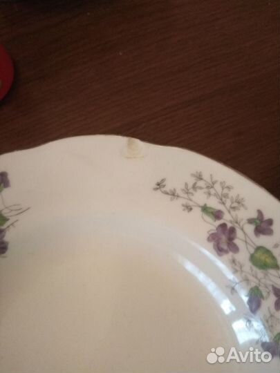 Набор суповых тарелок фарфор (Китай 70-80 е)