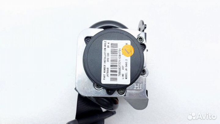 Б/У Б/У Ремень безопасности с пиропатроном