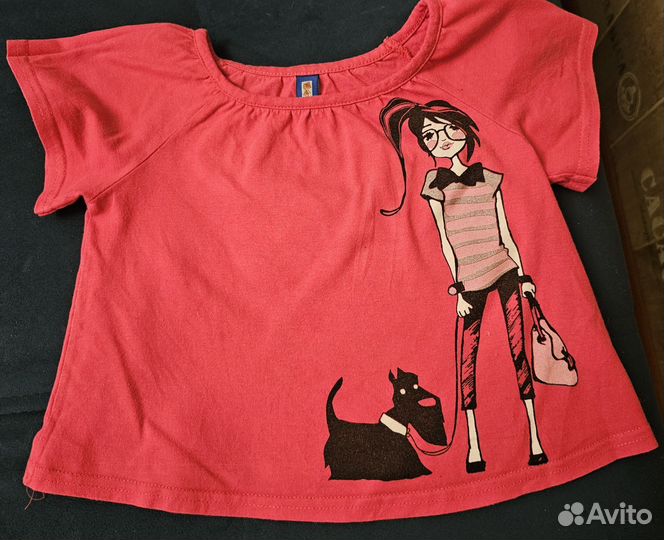 Пакет вещей для девочки 80-86-92