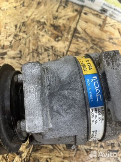 Компрессор кондиционера Шевроле Ланос