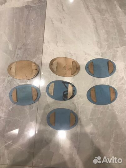 Таблички СССР с номером квартиры