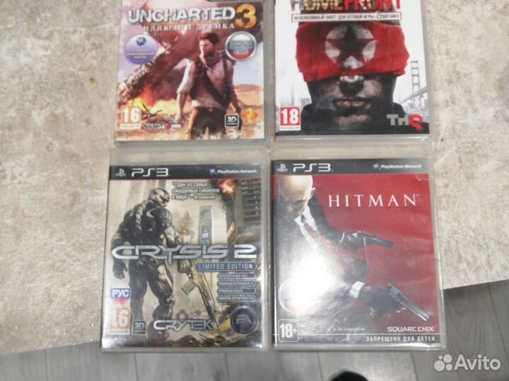Диски на PlayStation 3
