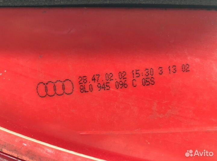 Фонарь 8L0945096C Audi A3 8L (1996-2003)