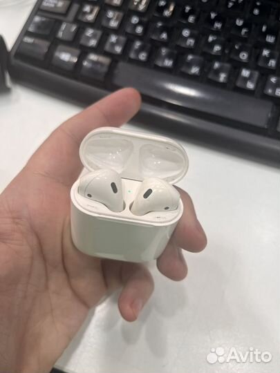 Беспроводные наушники apple airpods 2 2019