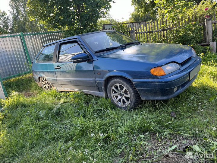 ВАЗ 2113 Samara 1.5 МТ, 2005, битый, 250 000 км