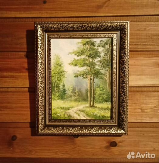Сет из двух картин маслом