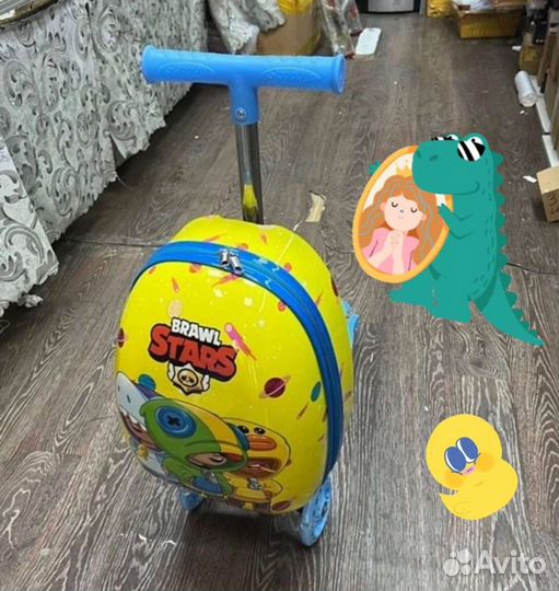 Самокат детский новый