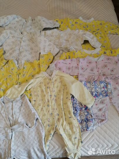 Детские вещи до года пакетом