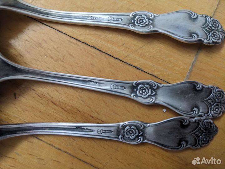 Мельхиоровые ложки СССР