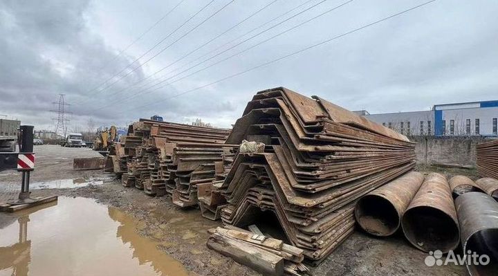 Шпунт Ларсена / аренда погружение шпунта