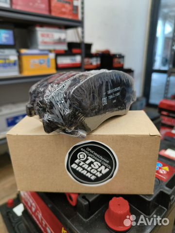 Тормозные колодки на hyundai solaris kia rio перед