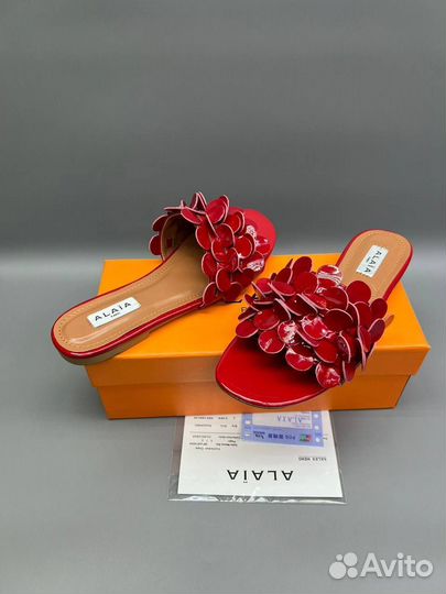 Шлепанцы Alaia