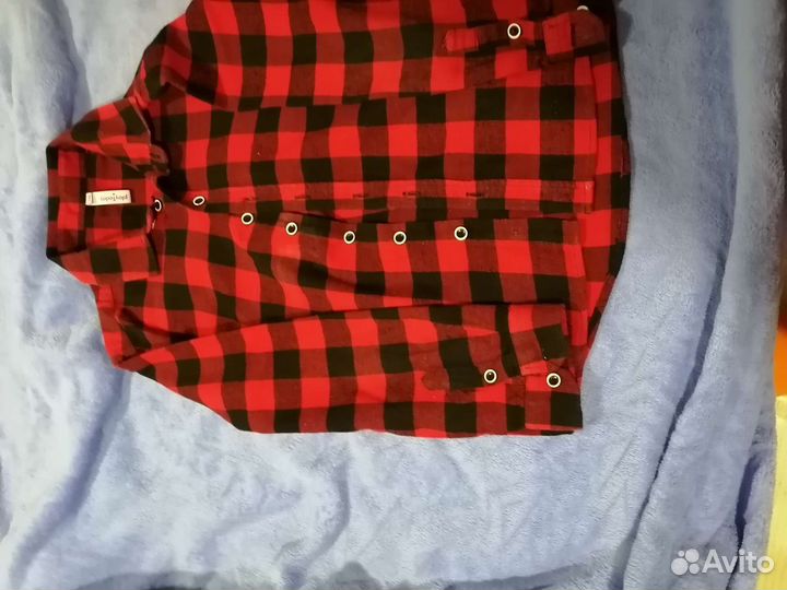 Рубашка и толстовка для мальчика. Разм 134-140
