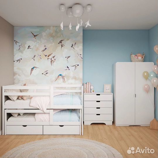 Двухъярусная кровать