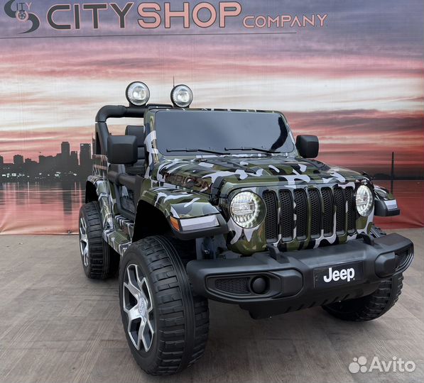 Детский электромобиль джип