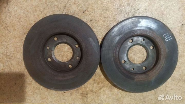 Диск тормозной передний Peugeot 406 I 2001 рестайл