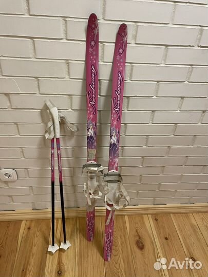 Лыжи разные