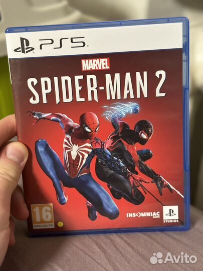 Диск на PS 5 Spider-Man 2