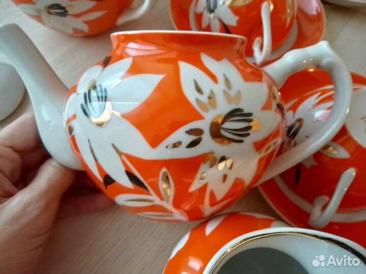 Чайные пары, сервиз СССР дулево 