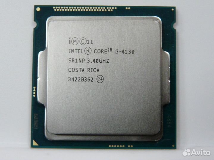 S1150 Intel Core i3-4130 (2x3400MHz, L3 3072Kb)