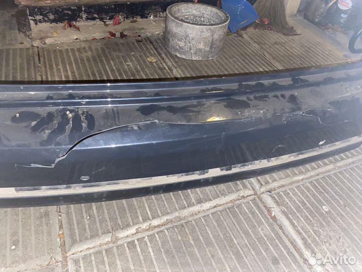 Бампер задний Kia sportage 4 рестайлинг