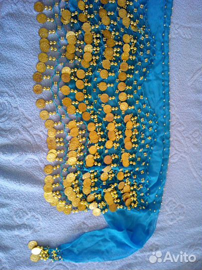 Платок на пояс для восточных танцев