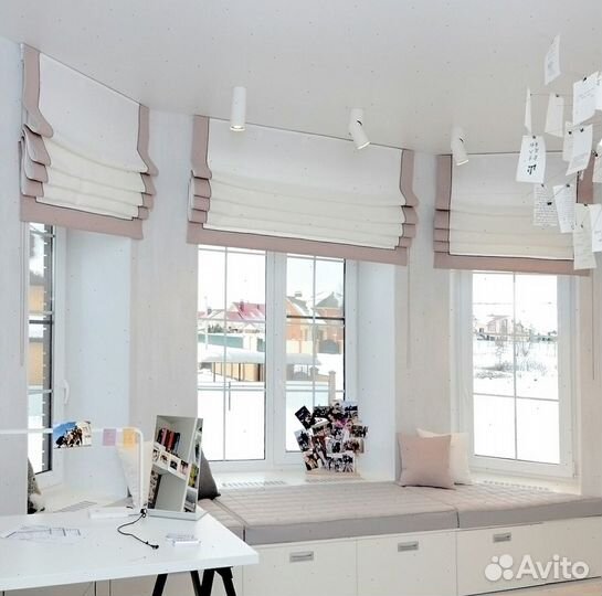 Римские шторы. Вызовите дизайнера бесплатно