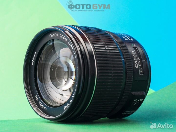 Объектив Canon EF-S 15-85mm f3.5-5.6 IS USM