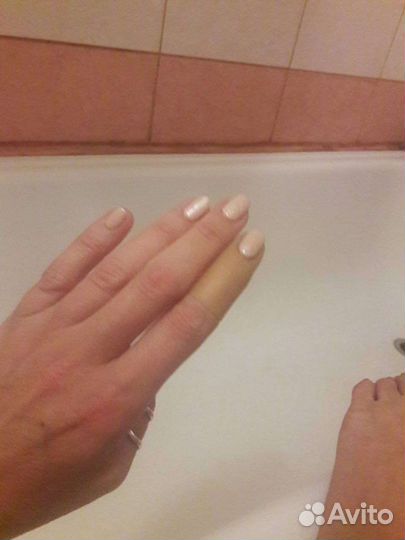 Протез пальца на одну фалангу из силикона