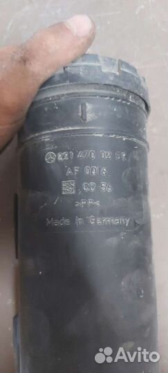 Абсорбер топливный на Mercedes w204