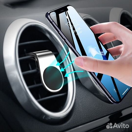 Авто держатель для телефона магнитный на приборную