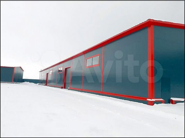 Новые отапливаемые ангары под склад, чистое произд