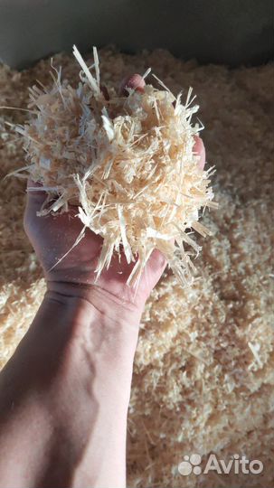 Сухой опилок, стружка