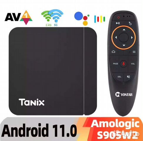 Новая smart тв приставка Tanix W2