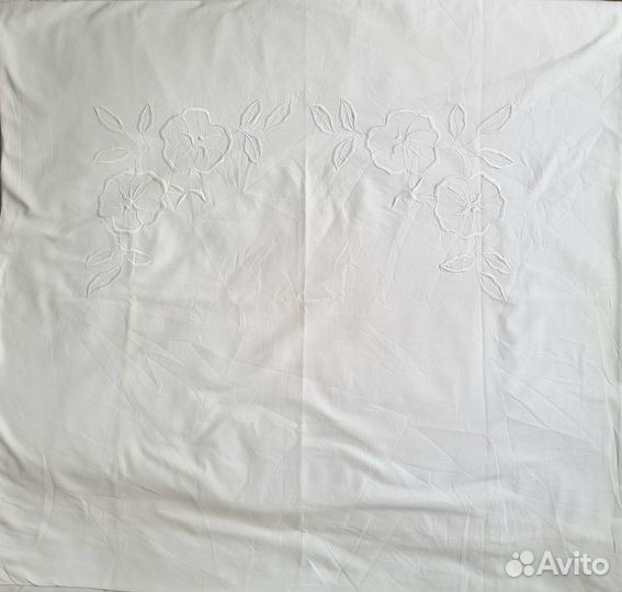 Наволочка винтаж хлопок вышивка