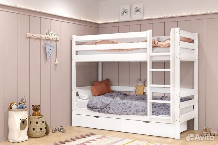 Двухьярастная кровать от производителя