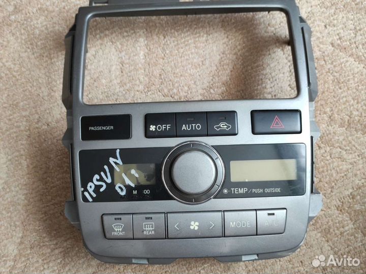 Блок управления климат-контроля