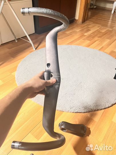 Руль 31.8 карбон баран аэро