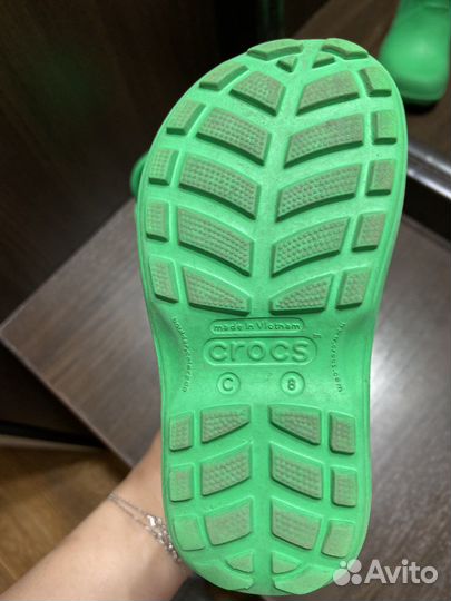 Сапоги crocs c8