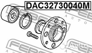 Подшипник ступичный задний