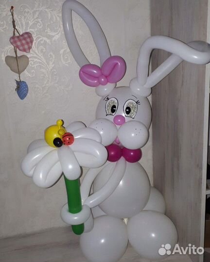 Цветы и фигурки из шаров