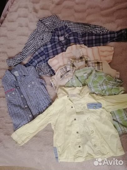 Одежда для мальчика пакетом 86 92