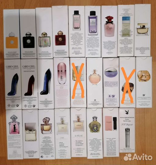 Набор тестеров 5х45/55 мл (ОАЭ)