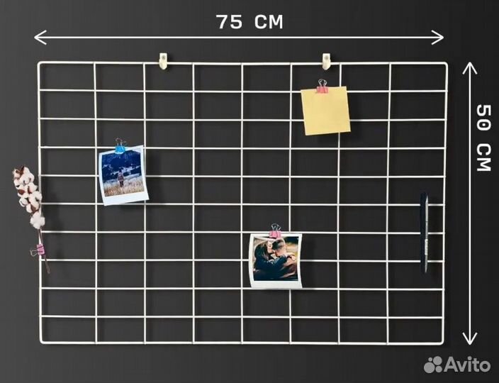 Мудборд решетка