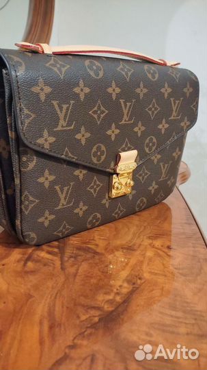 Сумка женская натуральная кожа коричневая