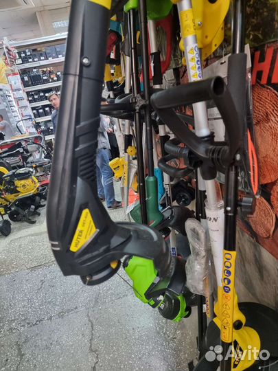 Триммер электрический садовый новый