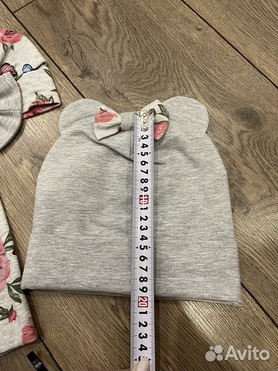 Комплект шапка, тюрбан и снуд для девочки